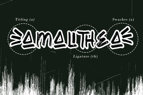Amallthea Font AEN Creative Store 