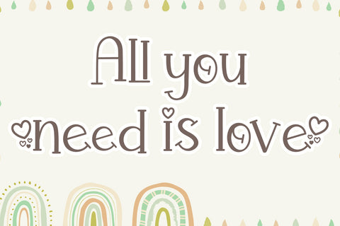 Amanilla Font AEN Creative Store 