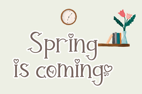 Amanilla Font AEN Creative Store 