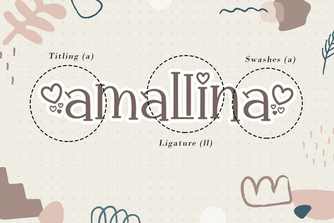 Amanilla Font AEN Creative Store 