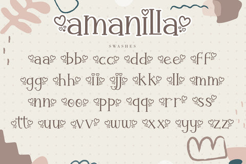 Amanilla Font AEN Creative Store 