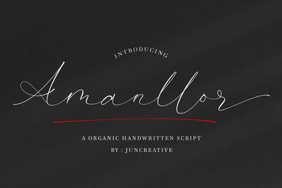 Amanllor Font Jun Creative 