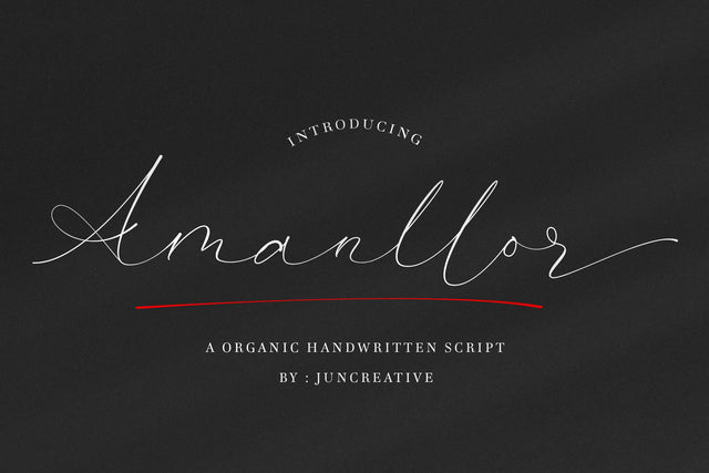 Amanllor Font Jun Creative 