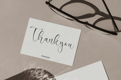 Amarylis Paradise - A Handwritten Script font Font Timur type 