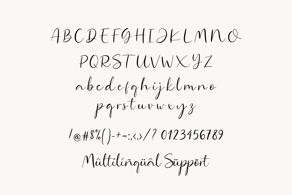 Amatley Script Handwritten Font - So Fontsy