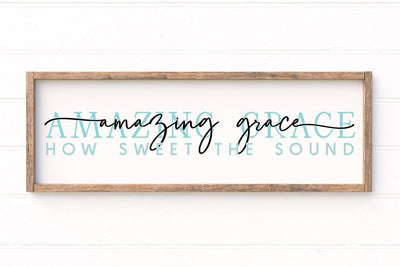 Amazing Grace How Sweet The Sound SVG SVG So Fontsy Design Shop 