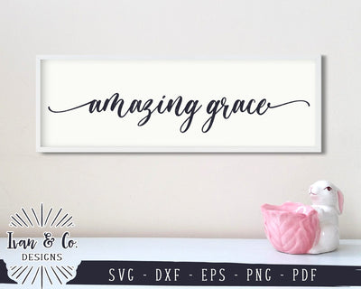 Amazing Grace SVG Files | Christian | Jesus | Faith SVG (883819434) SVG Ivan & Co. Designs 