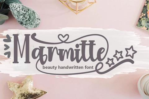 Amazing Mini Bundle Font Supersemar Letter 