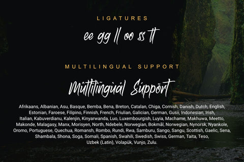 Amazoone - Handbrush Font Dumadistyle 