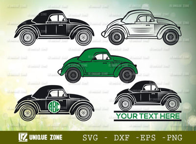 Ambassador Car SVG Cut Files | Ambassador Car Monogram Svg | St Patricks Day Car Svg SVG Unique Zone 