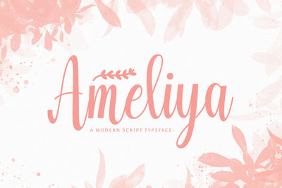 Ameliya - Handwritten Font Font StringLabs 