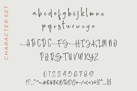 Amellia ink Font Hans Co 