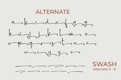 Amellia ink Font Hans Co 