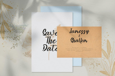 Amelliz - Calligraphy Brush Font Font StringLabs 