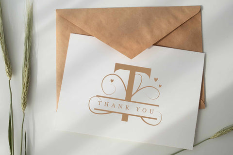 Amelya Monogram Font LetterdayStudio 