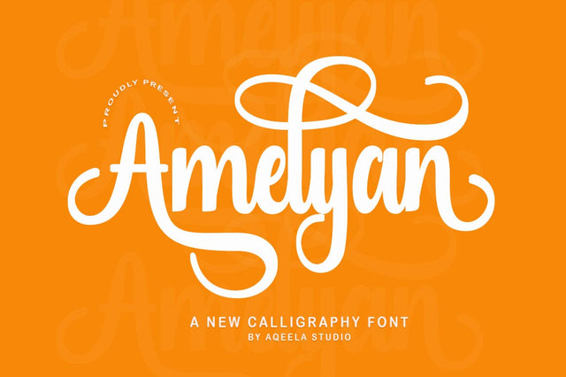 Amelyan Font azkiyaazka026 