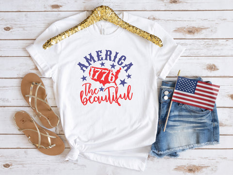 America Beautiful SVG, Est 1776 Svg, 4th July Svg SVG TonisArtStudio 