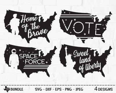 America Bundle | Patriotic SVG SVG Texas Southern Cuts 