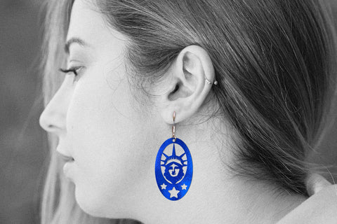 America Earrings Bundle 2 SVG zafrans studio 