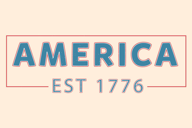 America Est 1776 Sublimation Rupkotha 