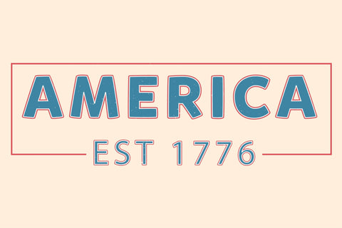 America Est 1776 Sublimation Rupkotha 