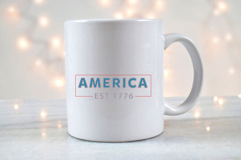 America Est 1776 Sublimation Rupkotha 