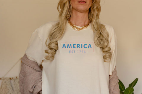 America Est 1776 Sublimation Rupkotha 