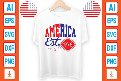 America Est. 1776 SVG Craftlabsvg24 