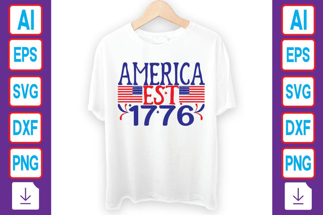 America Est. 1776 SVG Craftlabsvg24 