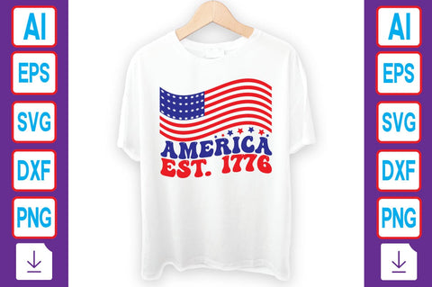 America Est. 1776 SVG Craftlabsvg24 