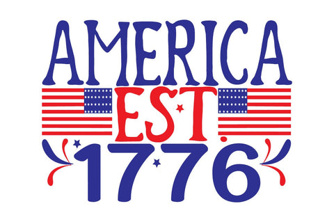 America Est. 1776 SVG Craftlabsvg24 