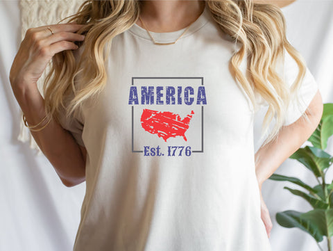 America Est 1776 SVG, Patriotic Svg, Usa Clipart SVG TonisArtStudio 