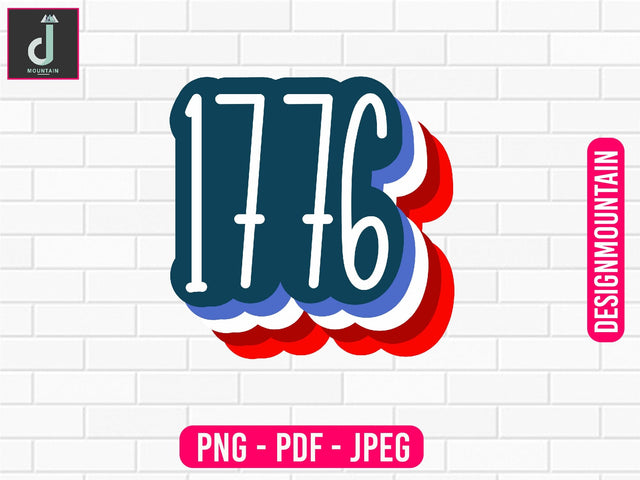 America Freedom 1776 png design Sublimation Alihossainbd 