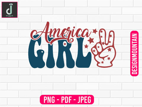 America girl sublimation design Sublimation Alihossainbd 