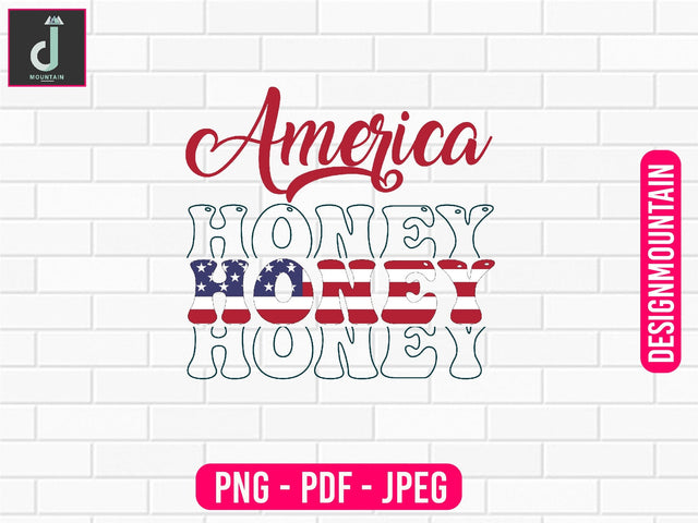 America honey png design Sublimation Alihossainbd 