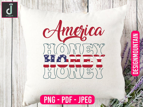America honey png design Sublimation Alihossainbd 
