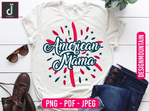 America mama png design Sublimation Alihossainbd 