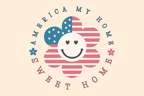 America My Home Sweet Home Sublimation Rupkotha 