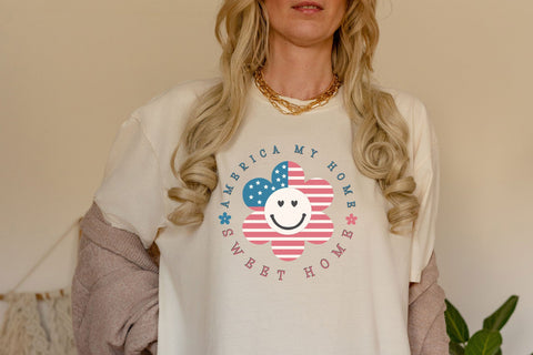 America My Home Sweet Home Sublimation Rupkotha 