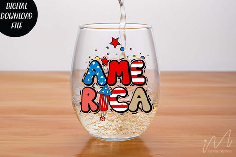 America png, 4th of July png SVG Isabella Machell 
