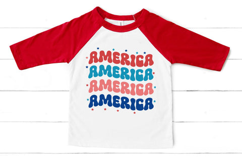 America PNG I 4th of July Sublimation I Patriotic Shirt PNG Sublimation Happy Printables Club 