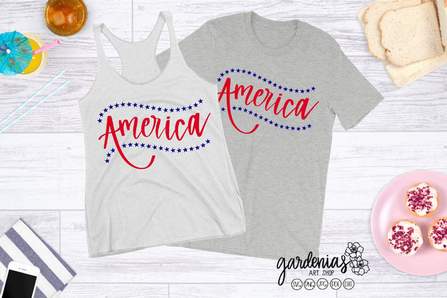America Star Lines SVG Gardenias Art Shop 