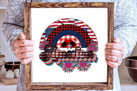 america Sublimation SVGArt 