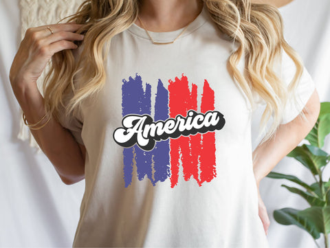 America SVG, 4th of july SVG, Grunge Retro Svg Png SVG TonisArtStudio 