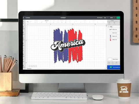 America SVG, 4th of july SVG, Grunge Retro Svg Png SVG TonisArtStudio 