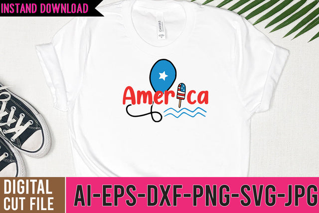 America SVG Cut File SVG BlackCatsMedia 