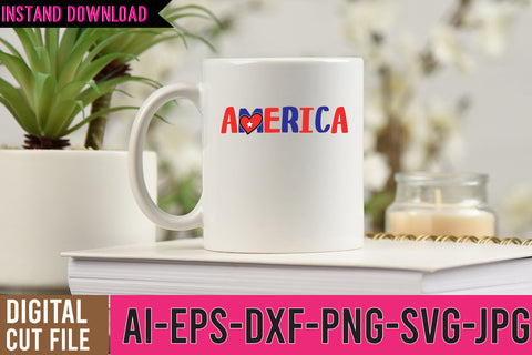 America SVG Cut File SVG BlackCatsMedia 