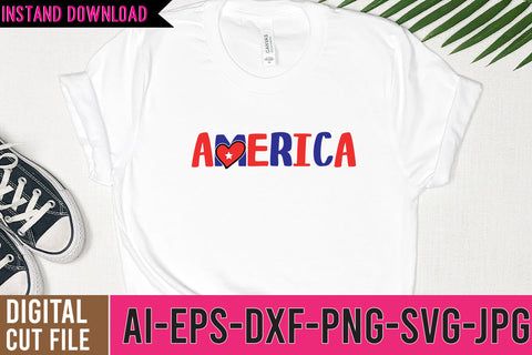 America SVG Cut File SVG BlackCatsMedia 