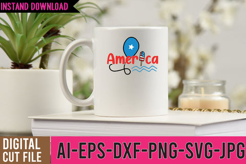 America SVG Cut File SVG BlackCatsMedia 