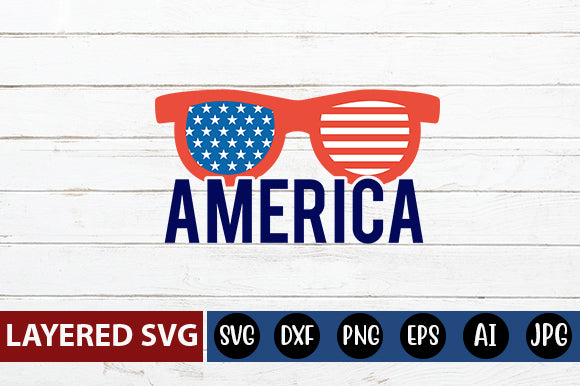 america SVG cut file SVG Blessedprint 
